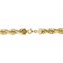 Load image into Gallery viewer, 14K Gold Rope Chain 10mm