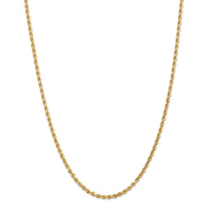 14K Gold Rope Chain 3mm