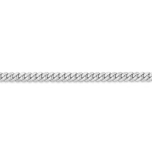 Load image into Gallery viewer, 14K White Gold Curb Chain 3.2mm