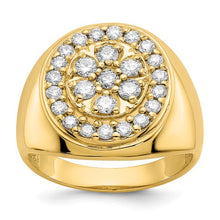 Load image into Gallery viewer, Mens 14K 1 CT Diamond Ring