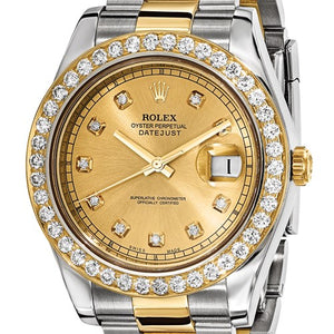 Mens Diamond Datejust II Rolex