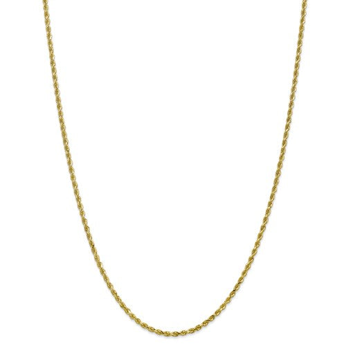 10K Gold Rope Chain 2.5mm