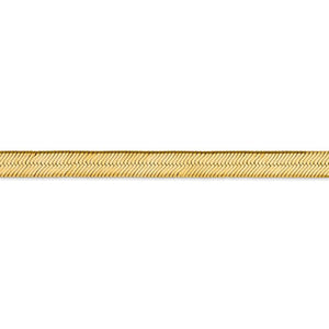 14K Herringbone Chain 6.5mm