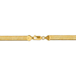 14K Herringbone Chain 6.5mm