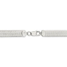 Load image into Gallery viewer, Sterling Silver Herringbone Chain 8.75mm