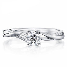 Load image into Gallery viewer, 10K 1/4 CT Moissanite Ring