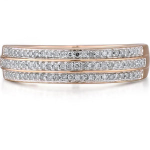 14K Rose Gold Diamond Ring