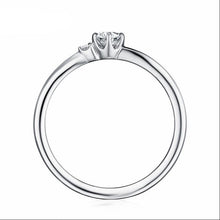 Load image into Gallery viewer, 10K 1/4 CT Moissanite Ring