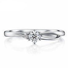 Load image into Gallery viewer, 10K 1/4 CT Moissanite Ring