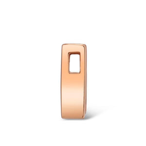 14K Rose Gold Diamond Pendant