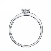 Load image into Gallery viewer, 10K 1/4 CT Moissanite Ring