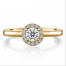 Load image into Gallery viewer, 10K 1/3 CT Moissanite Ring