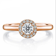 Load image into Gallery viewer, 10K 1/3 CT Moissanite Ring