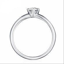 Load image into Gallery viewer, 10K 1/4 CT Moissanite Ring