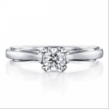 Load image into Gallery viewer, 10K 1/4 CT Moissanite Ring