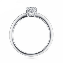 Load image into Gallery viewer, 10K 1/4 CT Moissanite Ring