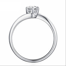 Load image into Gallery viewer, 10K 1/4 CT Moissanite Ring