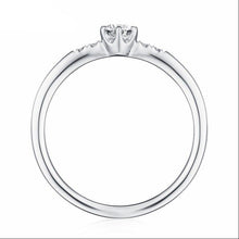 Load image into Gallery viewer, 10K 1/3 CT Moissanite Ring