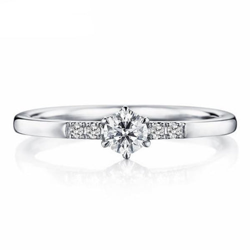 10K 1/3 CT Moissanite Ring