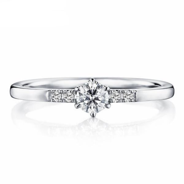 10K 1/3 CT Moissanite Ring