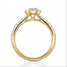 Load image into Gallery viewer, 10K 1/2 CT Moissanite Ring