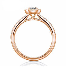 Load image into Gallery viewer, 10K 1/2 CT Moissanite Ring