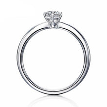 Load image into Gallery viewer, 10K 1/4 CT Moissanite Ring