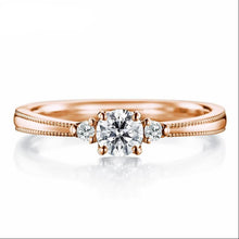 Load image into Gallery viewer, 10K 1/3 CT Moissanite Ring