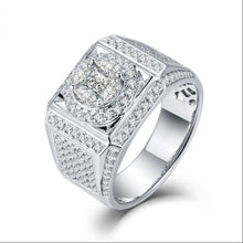 Load image into Gallery viewer, Men&#39;s 18K 1 1/2 CT Diamond Ring