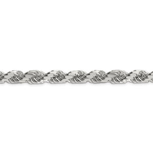 Sterling Silver Rope Chain 8mm