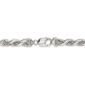 Sterling Silver Rope Chain 8mm