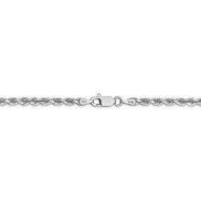 Load image into Gallery viewer, 14K White Gold Rope Chain 3mm