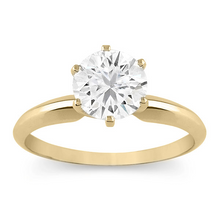 Load image into Gallery viewer, 1/2 CT Round Diamond Solitaire